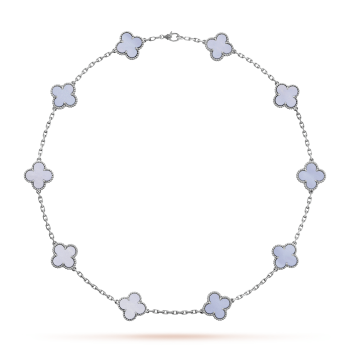 CLOVER LEAF NECKLACE 10 | LAVENDER JADE