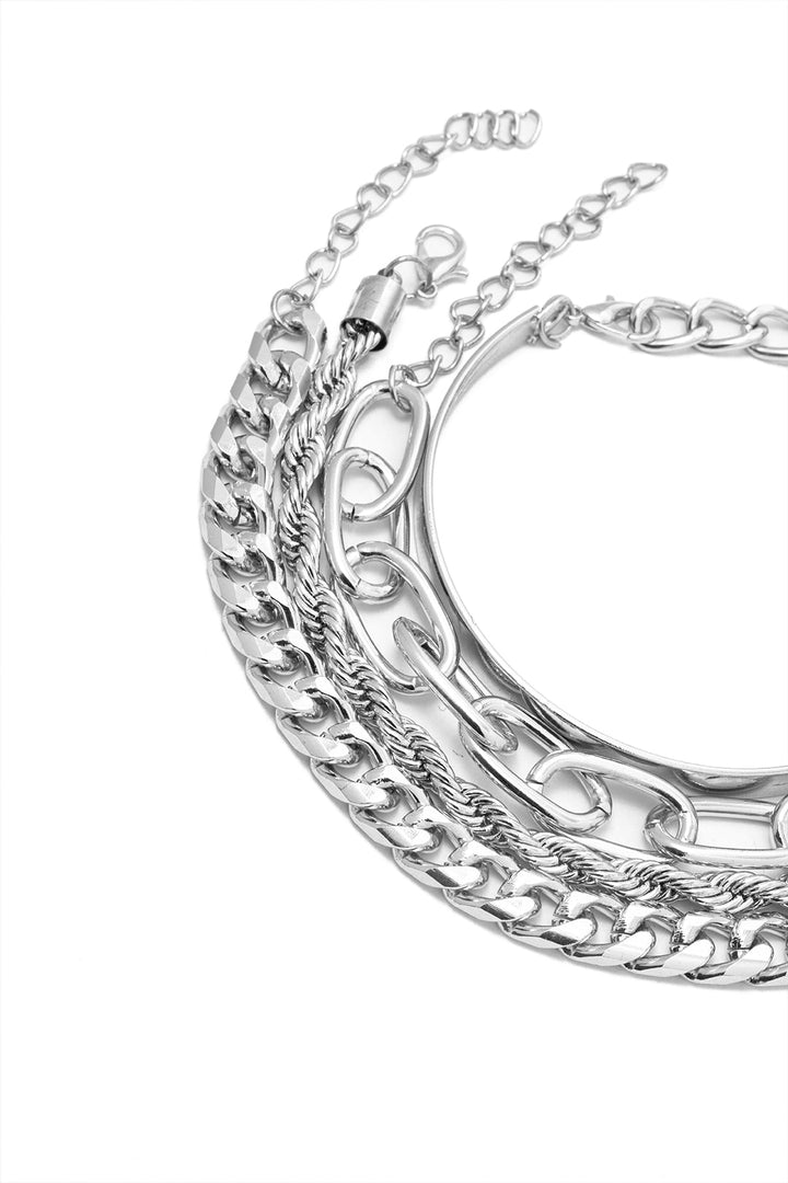 FLORANCE BRACELET SET | SILVER