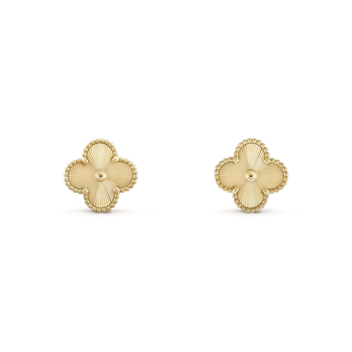 CLOVER LEAF EARRINGS | GOLD